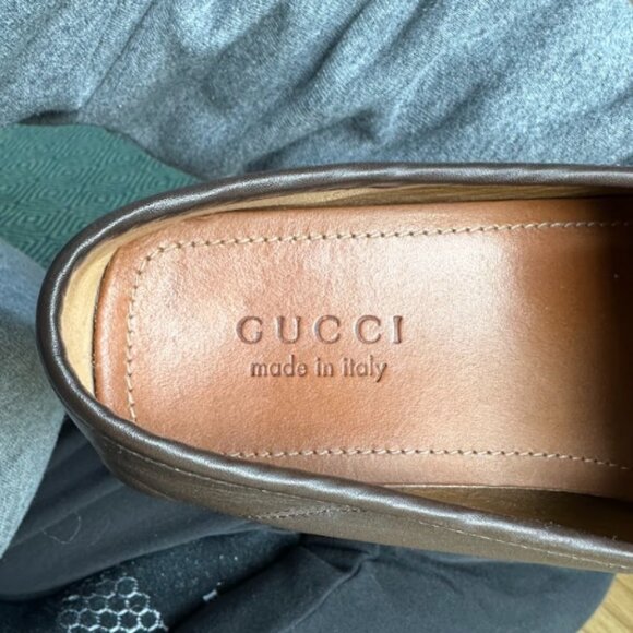 Gucci Leather Driver with Bumble Bee - Picture 3 of 6